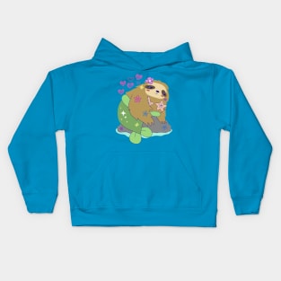 Pretty Mersloth Kids Hoodie